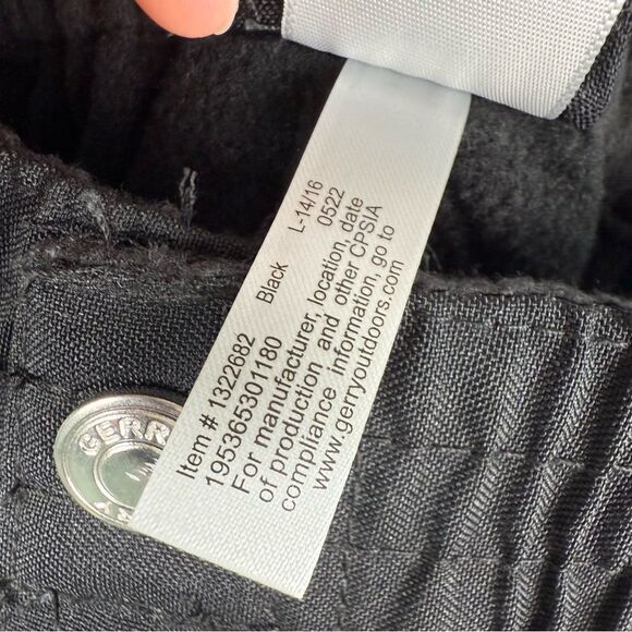 Gerry Boys' Size Large 14/16 Performance Snow Pants Removable Suspenders Slate - Picture 7 of 9